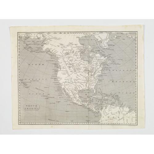 Old map image download for North America.