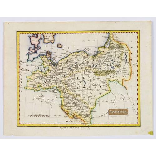 Old map image download for Prussia.