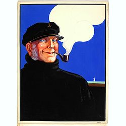 20 advertising gouaches for tobacco industry.