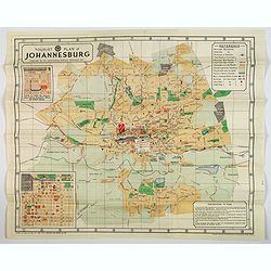 Tourist Plan of Johannesburg.