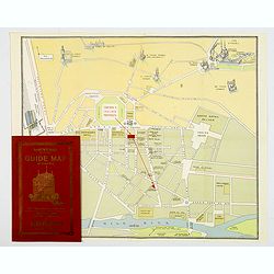 Souvenir Guide Map of Cairo.