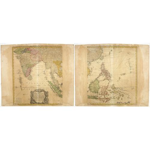 Old map image download for [2-sheets] Carte des Indes Orientales. . .