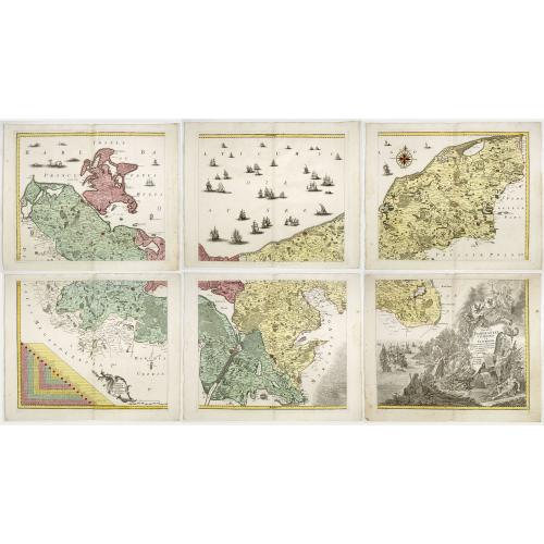 Old map image download for Ducatus Pomeraniae Citerioris et Ulterioris. Principatibus, Comitatibus urbibus suis definitae Nova et Ampla Descriptio geographica .