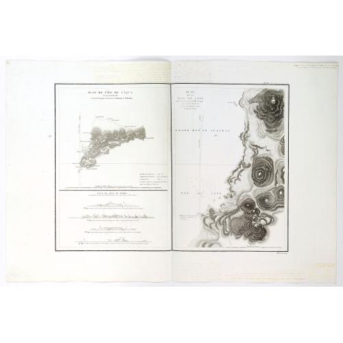 Old map image download for Plan de L'Isle de Paque / Plan de la Baie de Cook.