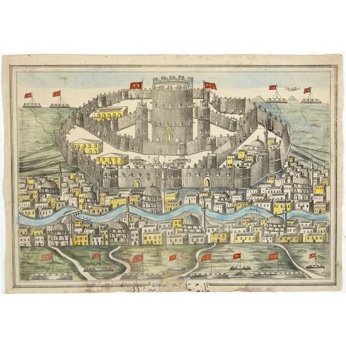 Old map image download for [A Turkish fortress]