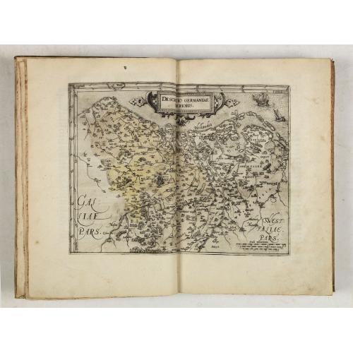 Old map image download for Descrittione di M. Lodovico Guicciardini patritio Fiorentino, di tutti i Paesi Bassi,...