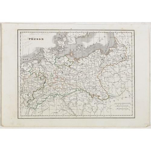 Old map image download for Prusse.