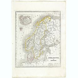 Suède, Norvège et Danemark.