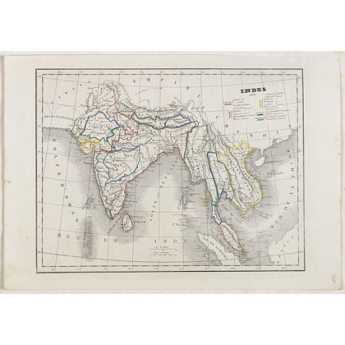 Old map image download for Indes.