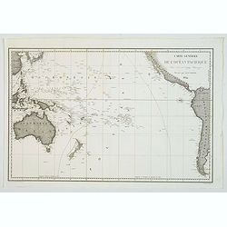 Carte générale de l'océan pacifique. . .