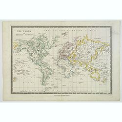 The World on Mercator's Projection.