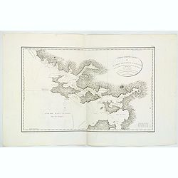 Carte Particuliere du canal Dentrecasteaux entre la Terre Meridionale d'Anthony van Diemen. . .