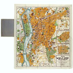 New Map of Cairo and Environs.