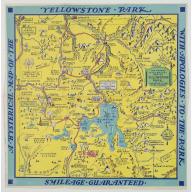 A Hysterical Map of the Yellowstone Park. . .