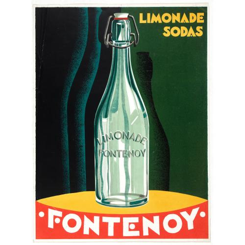 Old map image download for Limonades sodas - Fontenoy.