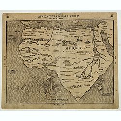 Africa Tertia pars Terrae.