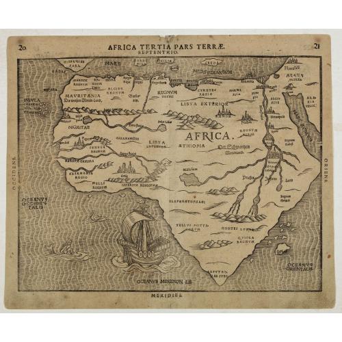 Old map image download for Africa Tertia pars Terrae.
