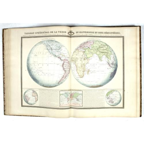 Old map image download for Atlas Sphéroïdal et Universel de Géographie. Dressé à l'aide des documents officiels, récemment publiés en France et à l'étranger.