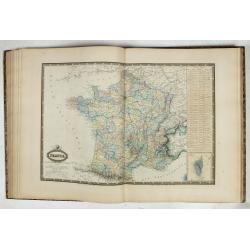 Atlas Sphéroïdal et Universel de Géographie. Dressé à l'aide des documents officiels, récemment publiés en France et à l'étranger.