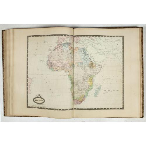 Old map image download for Atlas Sphéroïdal et Universel de Géographie. Dressé à l'aide des documents officiels, récemment publiés en France et à l'étranger.