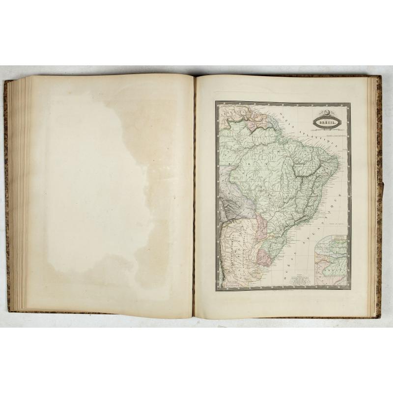 Atlas Sphéroïdal et Universel de Géographie. Dressé à l'aide des documents officiels, récemment publiés en France et à l'étranger.