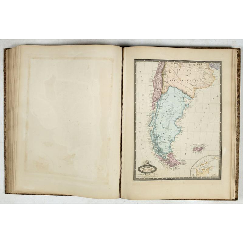Atlas Sphéroïdal et Universel de Géographie. Dressé à l'aide des documents officiels, récemment publiés en France et à l'étranger.