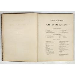Atlas Sphéroïdal et Universel de Géographie. Dressé à l'aide des documents officiels, récemment publiés en France et à l'étranger.