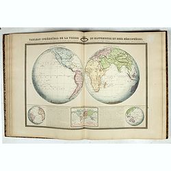 Atlas Sphéroïdal et Universel de Géographie. Dressé à l'aide des documents officiels, récemment publiés en France et à l'étranger.