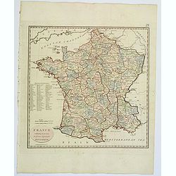 France, exhibiting at one view its former & present Divisions.