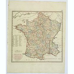 France, exhibiting at one view its former & present Divisions.