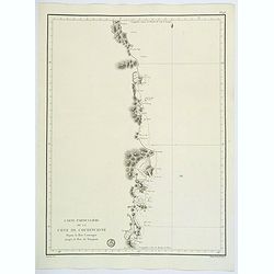 Carte Particuliere de la Cote de Cochinchine Depuis la baie Camraigne jusqu'a le baie de Tamquam.