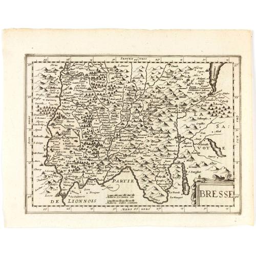 Old map image download for Bresse.