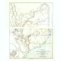 Eastern Africa beteween the Rovuma and Zambesi rivers illustrating the surveys of Mr. J.T. Last.. . .