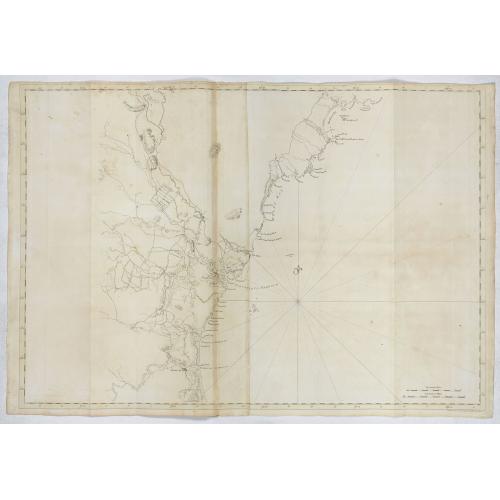Old map image download for [ Wells Bay, Piscataqua Harbour, Hampton Harbour, Newbury Harbour and Portsmouth (New Hampshire) ]