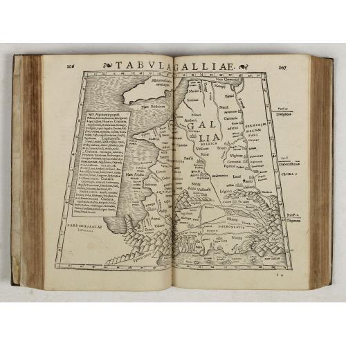 Old map image download for Strabonis nobilissimi et doctissimi philosophi ac geographi Rervm geographicarum commentarij libris XVII contenti, Latini facti Gvilielmo Xylandro Augustano interprete. . .