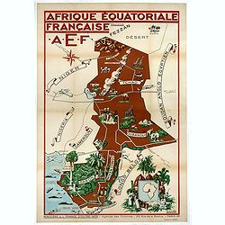 Afrique Equatoriale Française AEF.