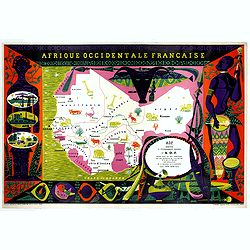 Afrique Occidentale Française AOF.