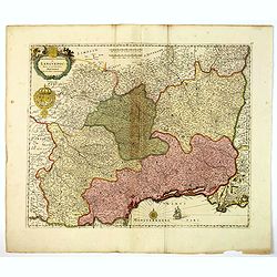 Gouvernement General de Languedoc. Divise en ses Vint Deux Diocesez.