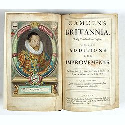 Camden's Britannia, Newly Translated into English with Large Additions and Improvements.