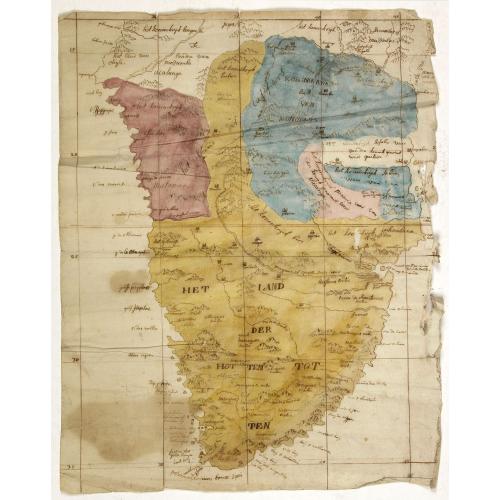 Old map image download for (Cape of Good Hope manuscript map)