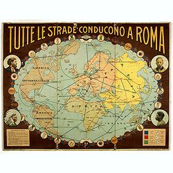 Tutte le strade conducono a Roma. [All roads lead to Rome]