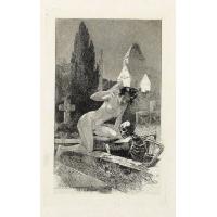 A rare suite of 12 original etchings by Martin van Maele to the famous work by Edmond Haracourt.