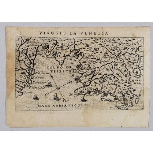 Old map image download for [View of Gulf of Trieste].