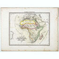 Africa Mappa d'Insieme.
