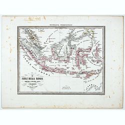 Le Isole della sonda Borneo, Sumatra, Giava Celebes e Le Molucche.