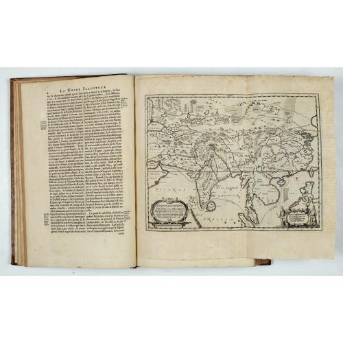 Old map image download for La Chine d'Athanase Kirchere de la compagnie de Jesus, illustrée de plusieurs monuments tant sacrés que profanes et de quantité de recherches de la nature. . .