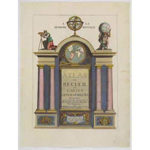 Old map image download for [Title page] Atlas ou Recueil de Cartes Geographiques Dressees. . .