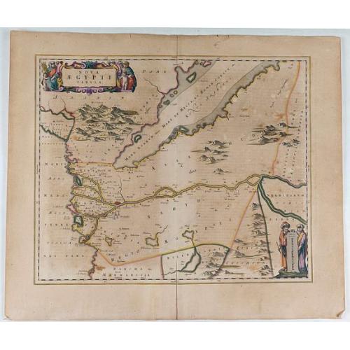 Old map image download for Nova Aegypti Tabula.