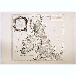 Britannicae Insulae in quibus Albion. . . Et Ivernia. . .