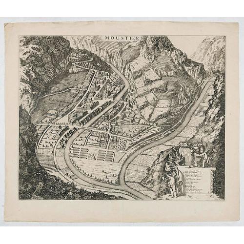 Old map image download for Moustiers. [Moûtiers]